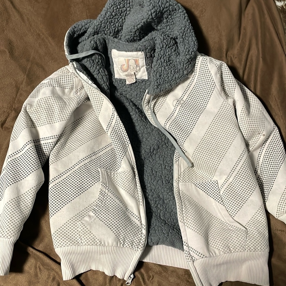 Vintage (used) hoodie, dotted pattern